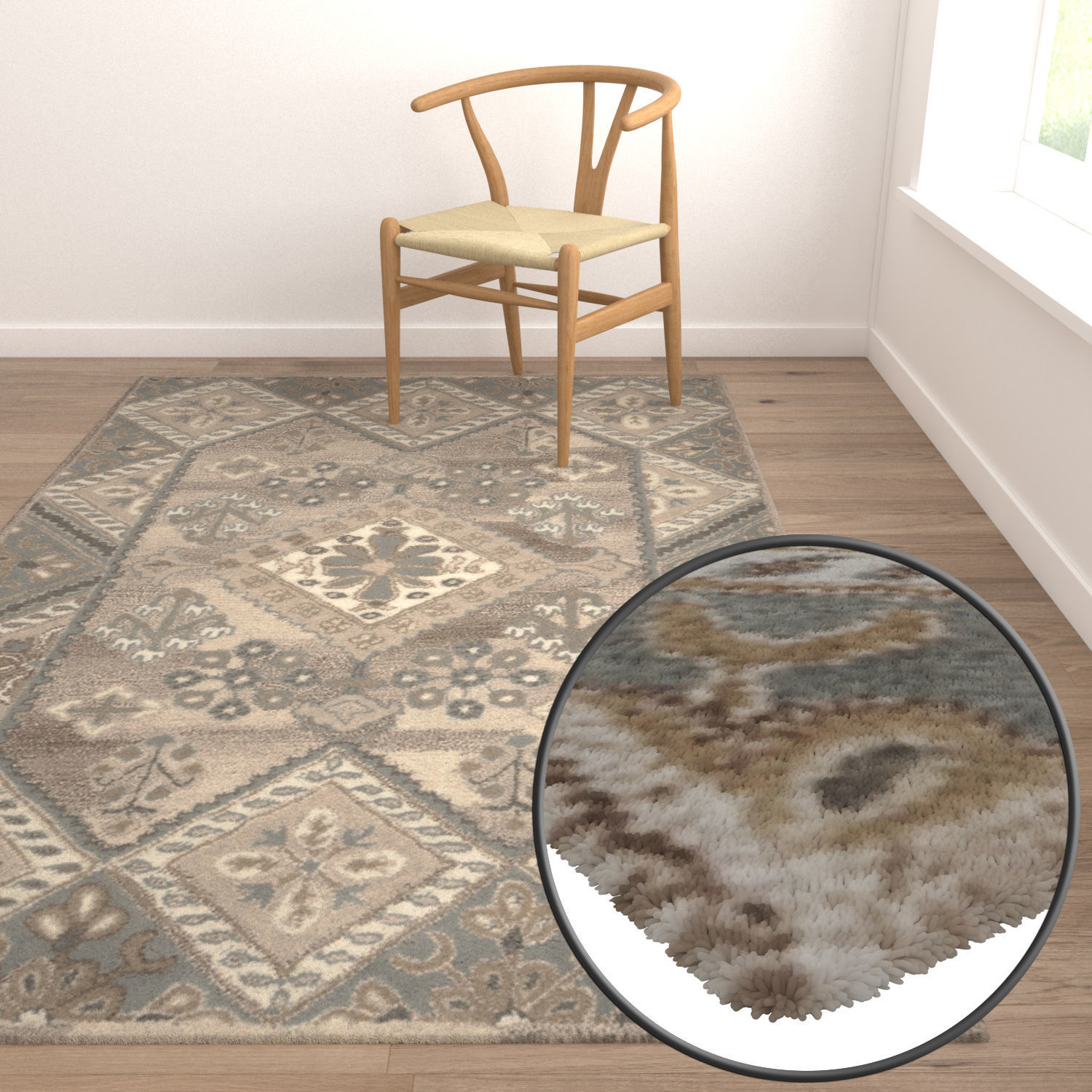 Rug Set 2131 3D model_5