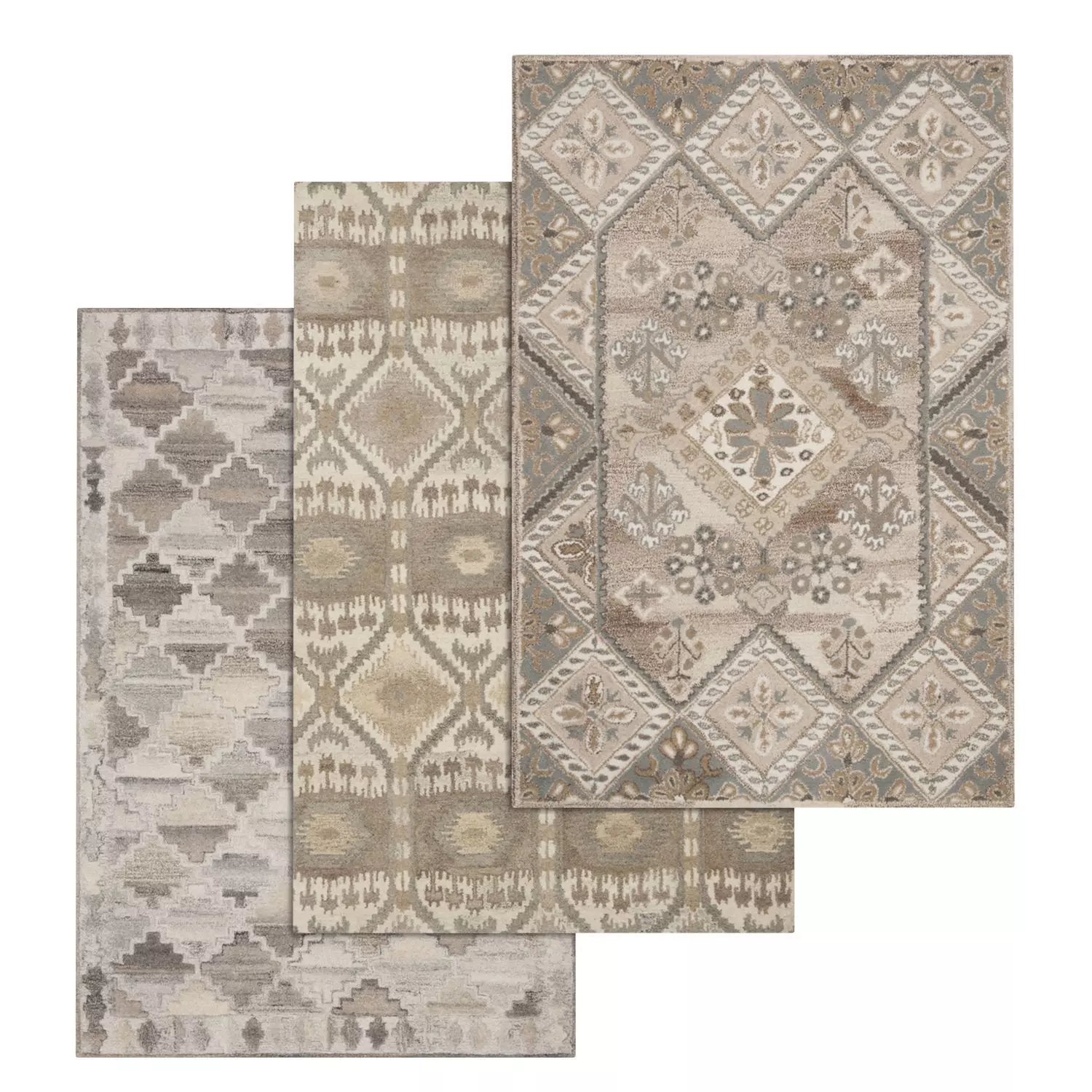 Rug Set 2131 3D model_0