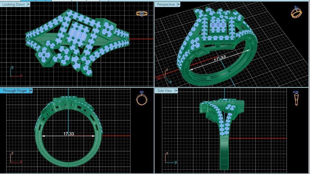 Ring 223 3D print model_3