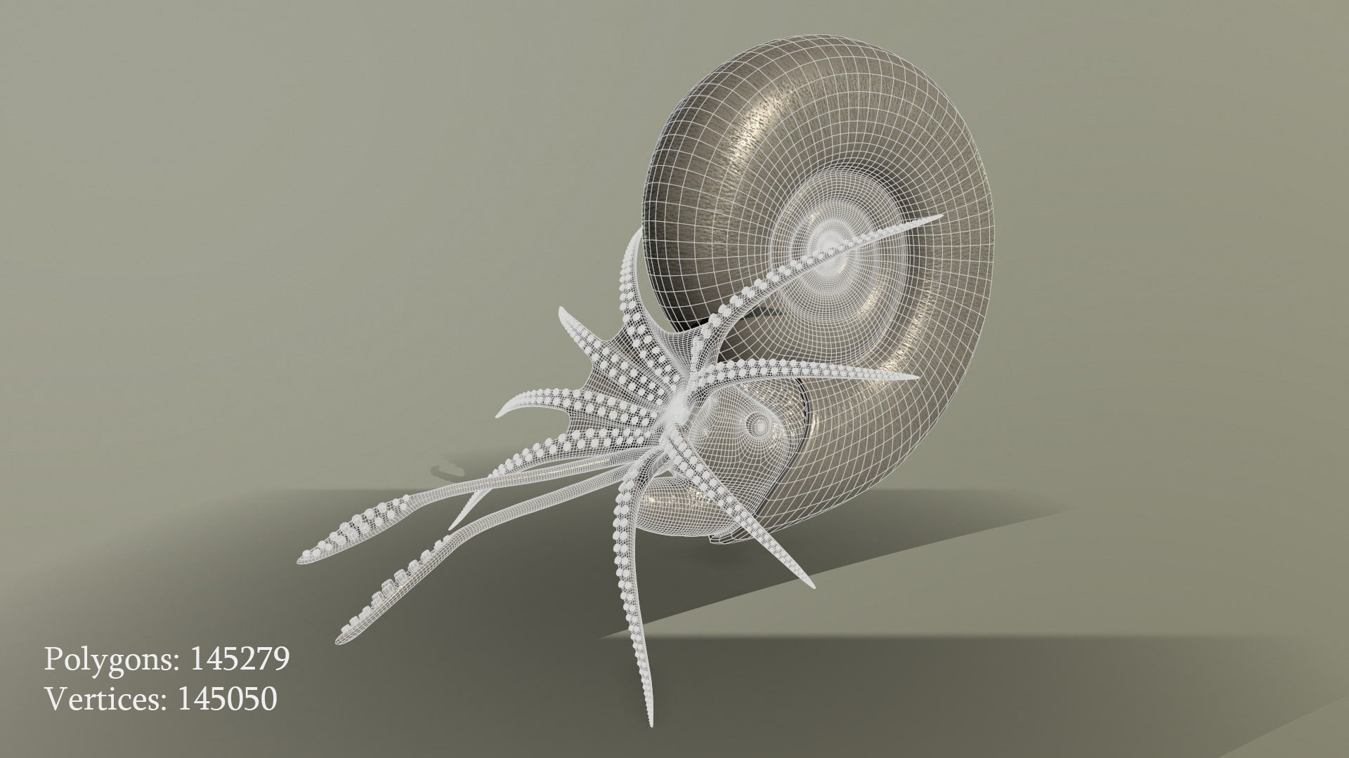 Extinct animals pack version 14 Low-poly 3D model_20