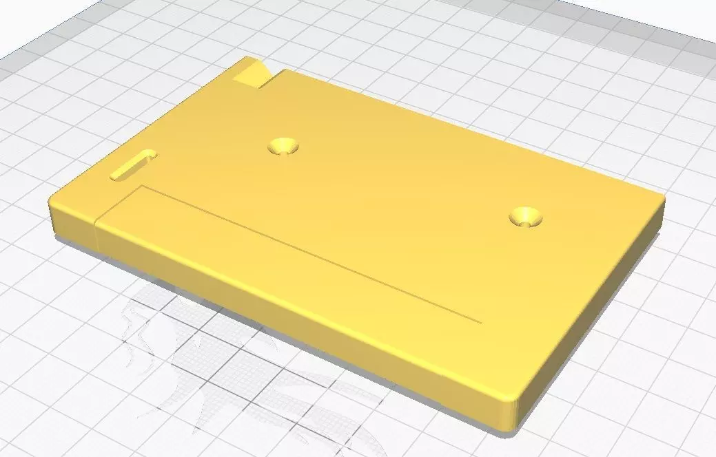 MSX cartridge shell - non-Konami dowel pillar ver Free 3D print model_0