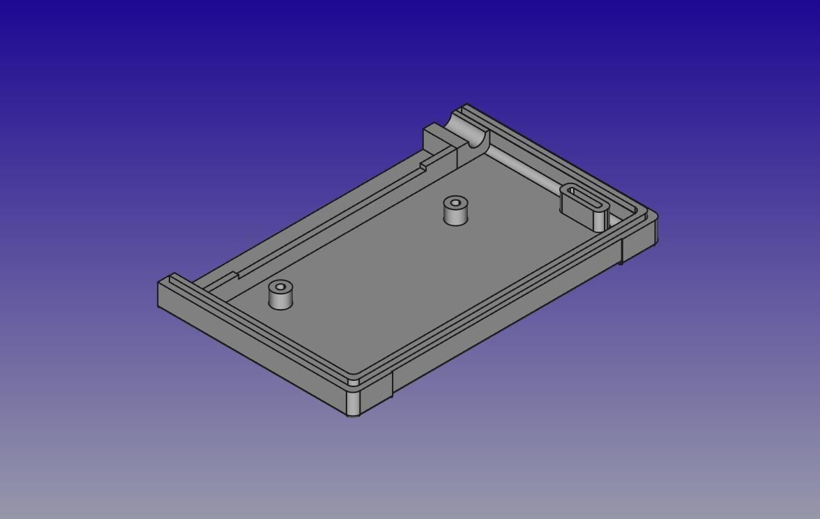 MSX cartridge shell - non-Konami dowel pillar ver Free 3D print model_4