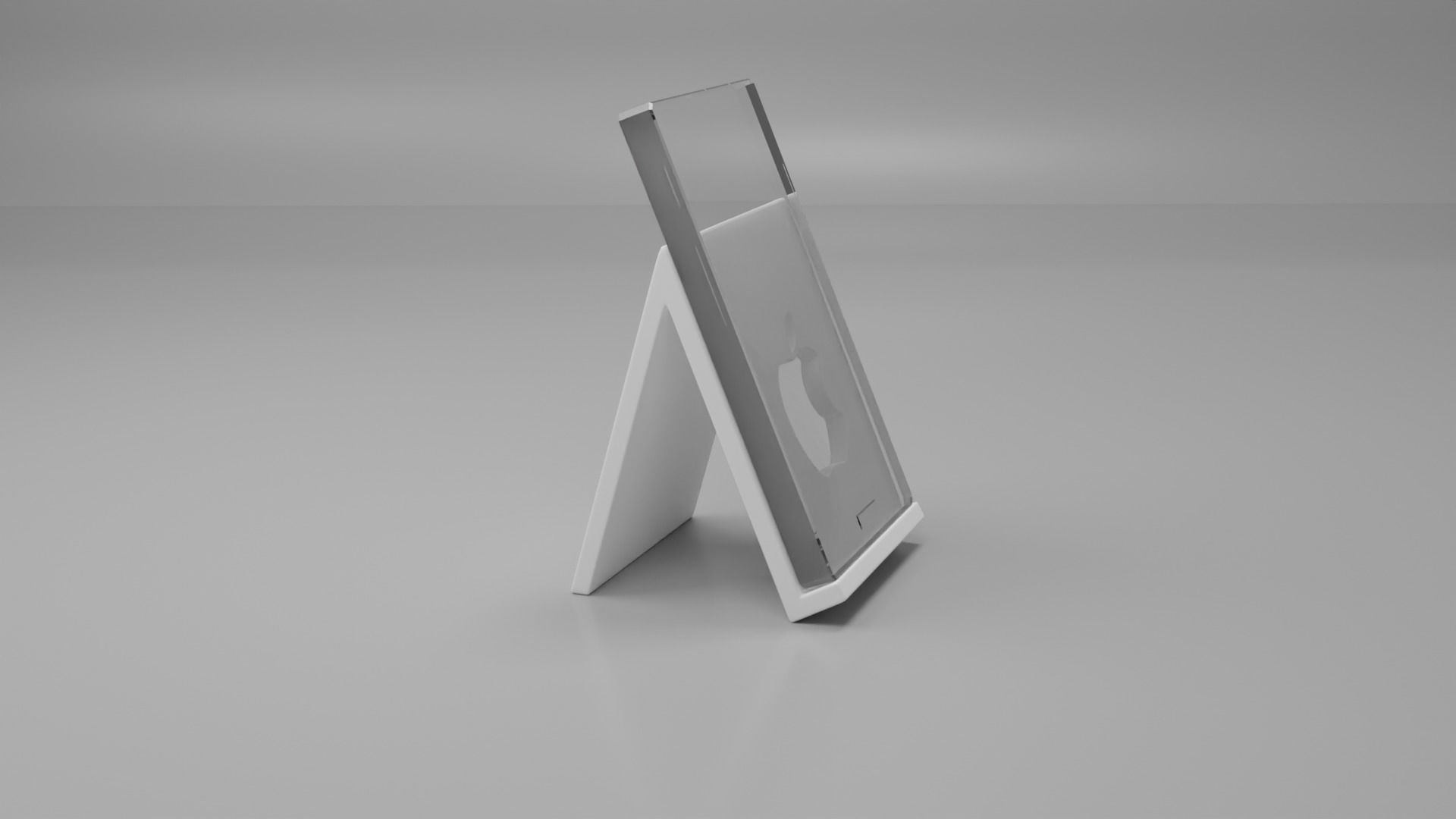 iPhone stand 3D model 3D printable CGTrader