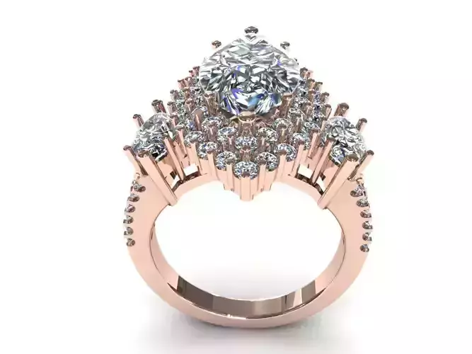 3DM Diamond Ring R78