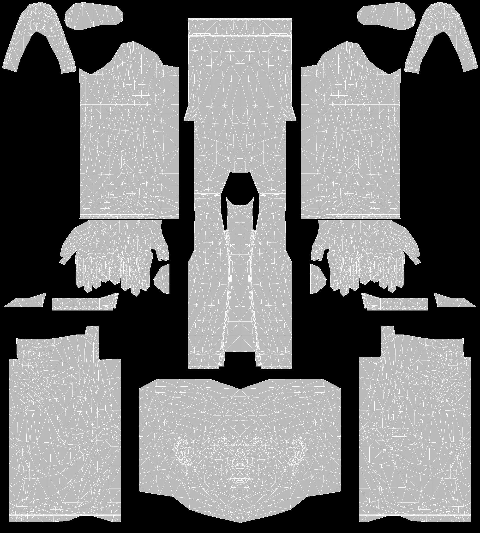 Characters Collection-1 man Low-poly 3D model_30