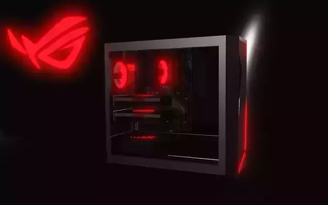 Red Guardian gaming PC 