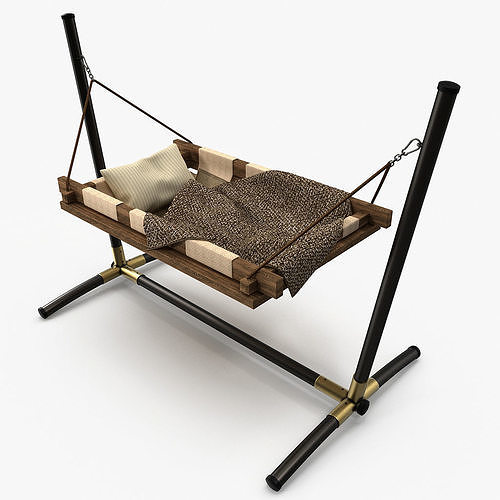 Tuana Crib 3D model
