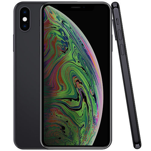 Apple iPhone Xs Max Space  Low-poly 3D model