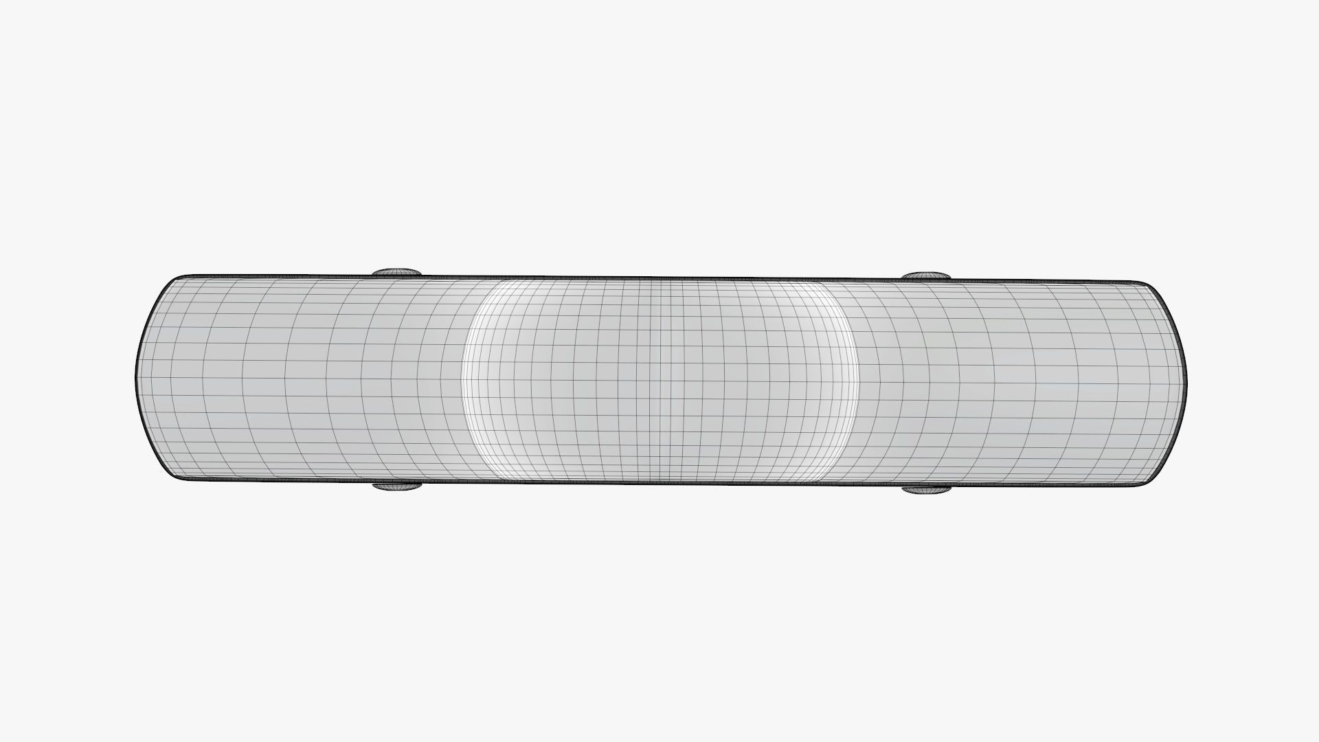 Regular painting brush 02 3D model_11