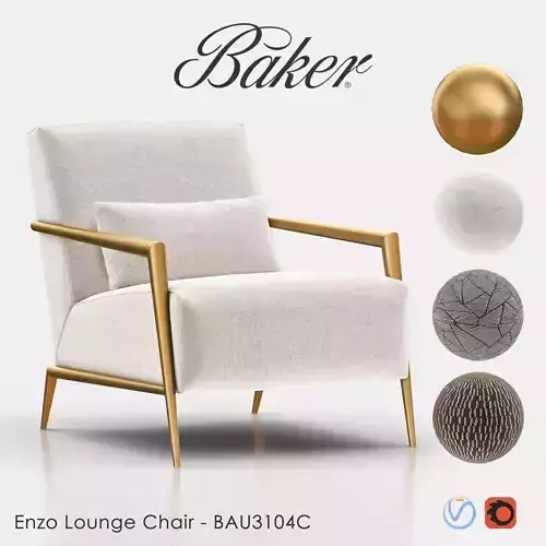 ENZO Lounge Chair BAU3104C