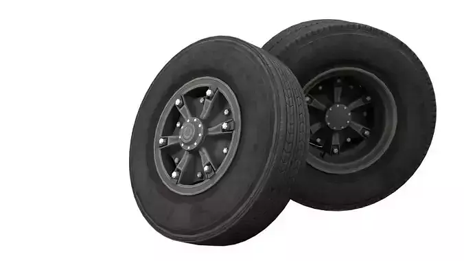 PBR  vintage truck wheels
