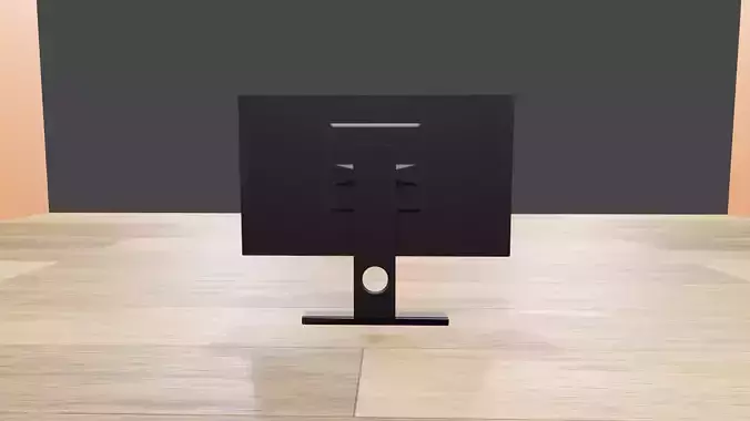 Low-Poly PC Monitor 