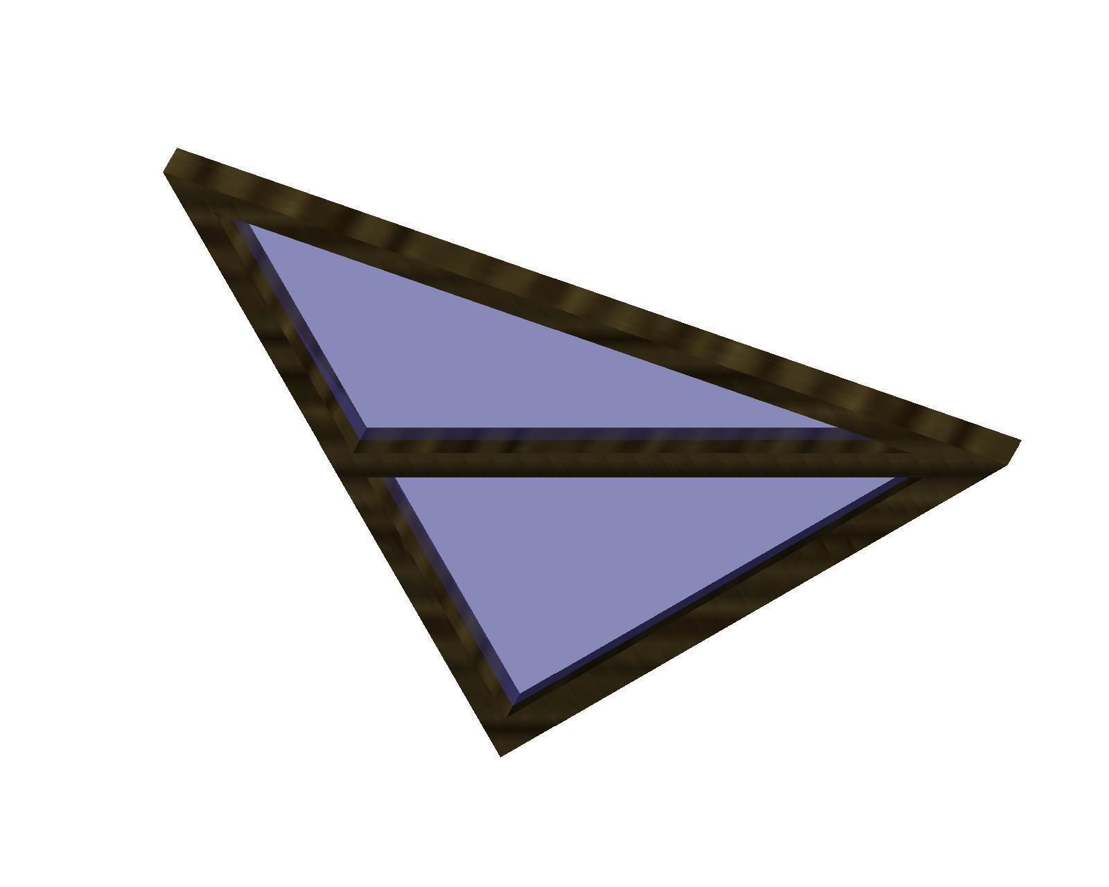 Windows letter b 3D print model_5