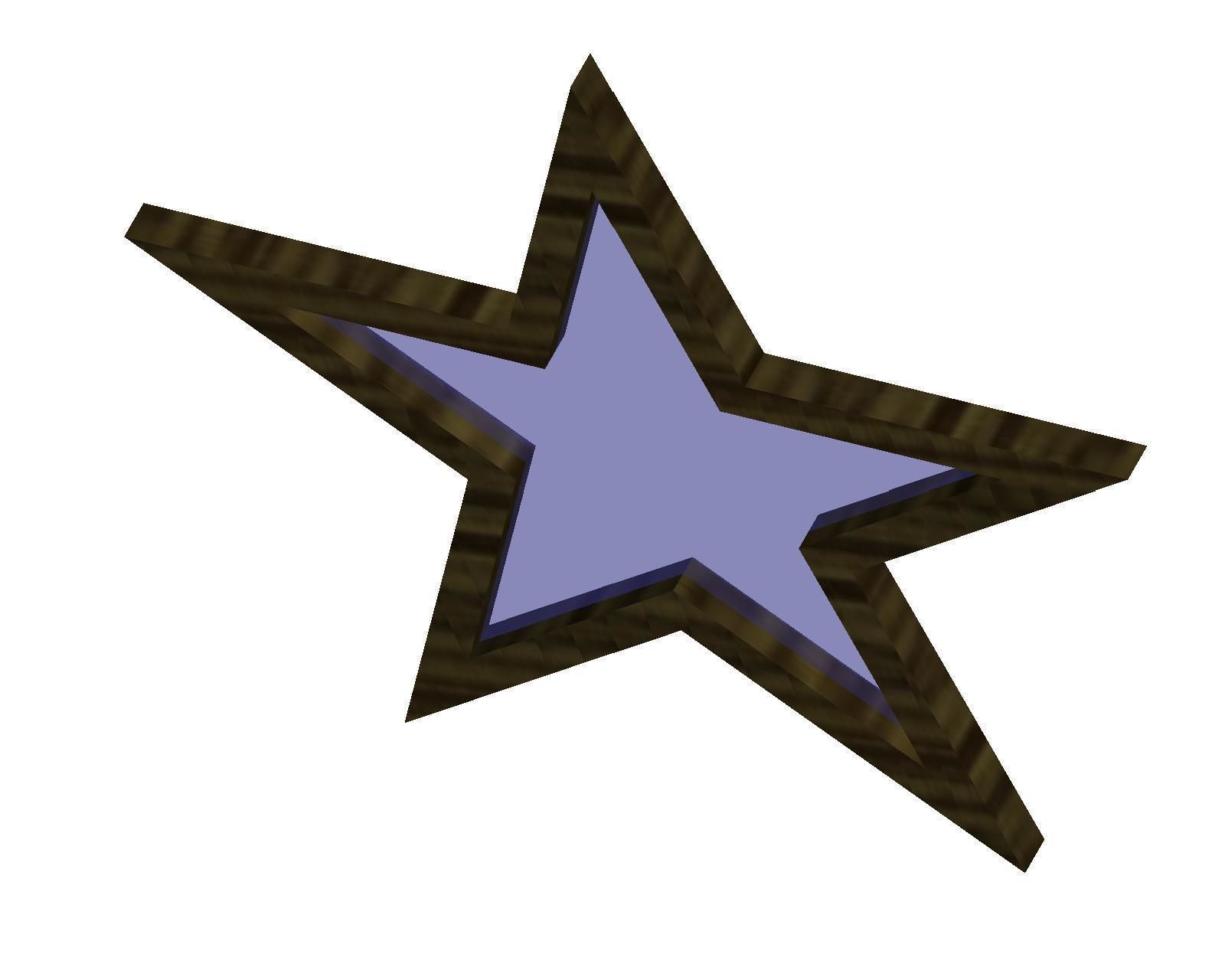 Windows letter b 3D print model_4