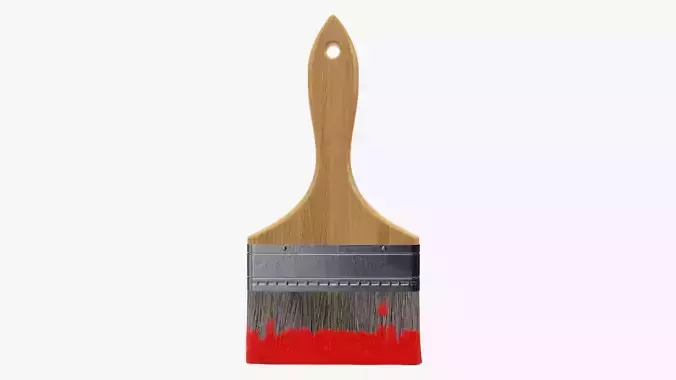 Wide painting brush 01