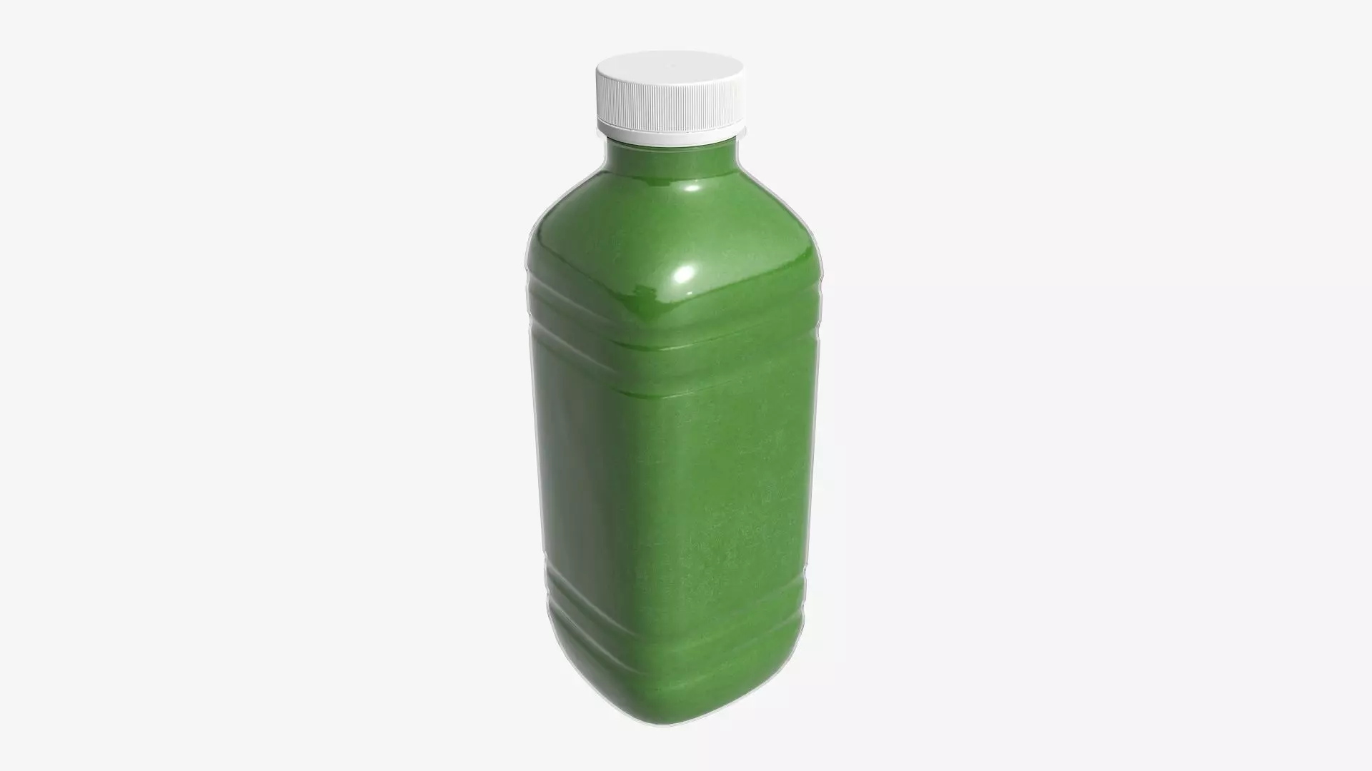 Bottle with smoothie drink  3D model_0