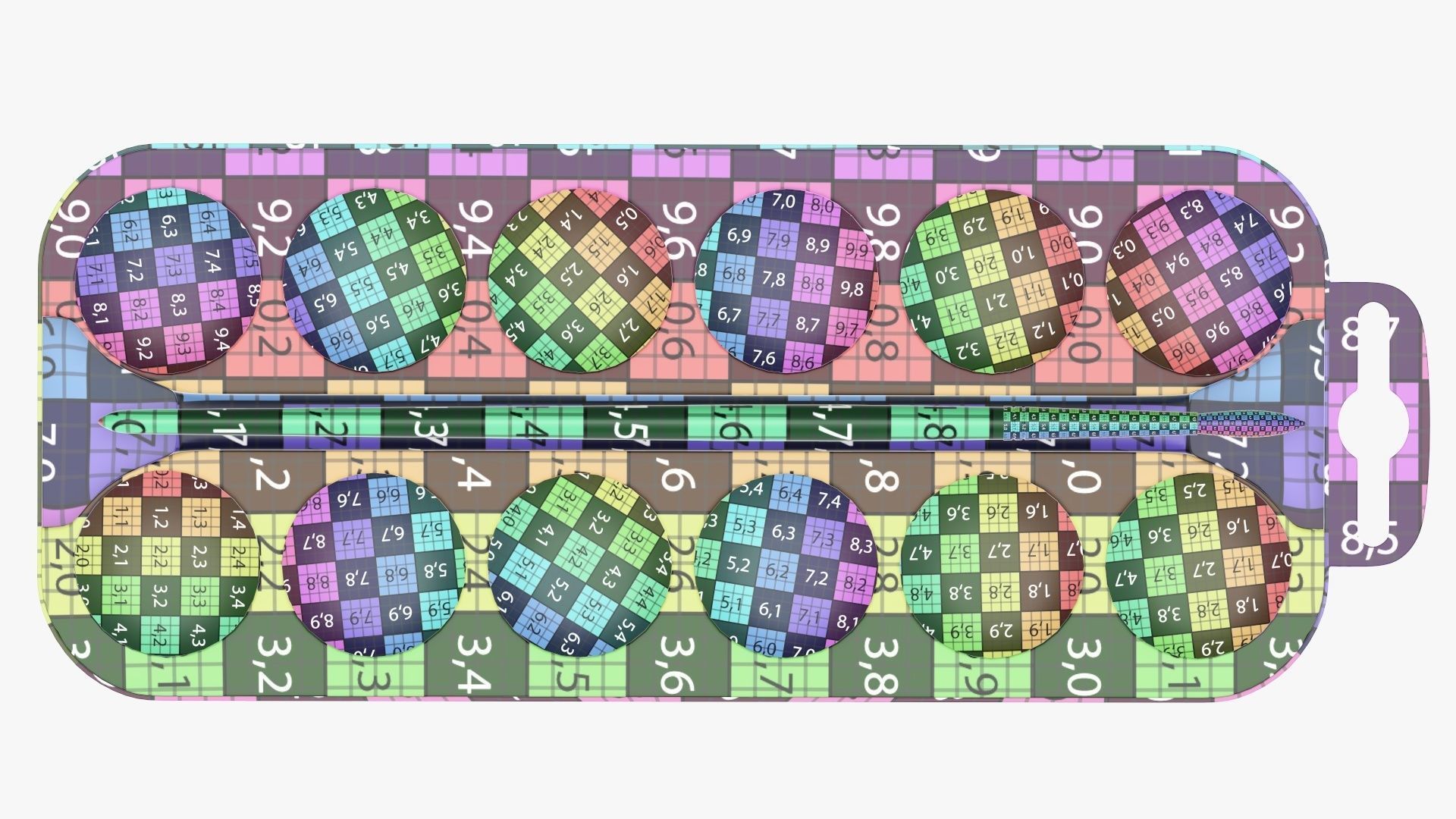 Paint watercolor set 02 3D model_15