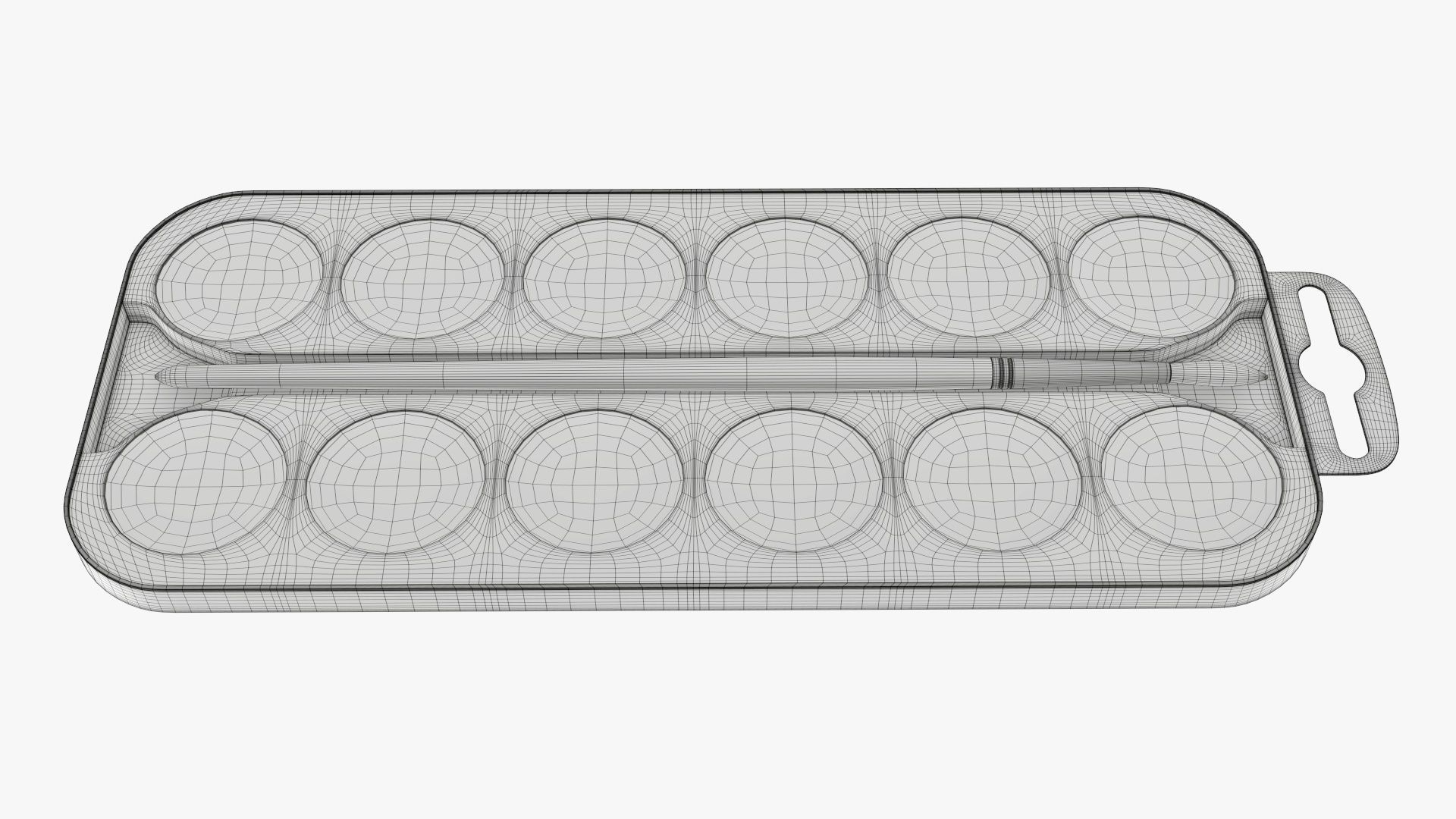 Paint watercolor set 02 3D model_6