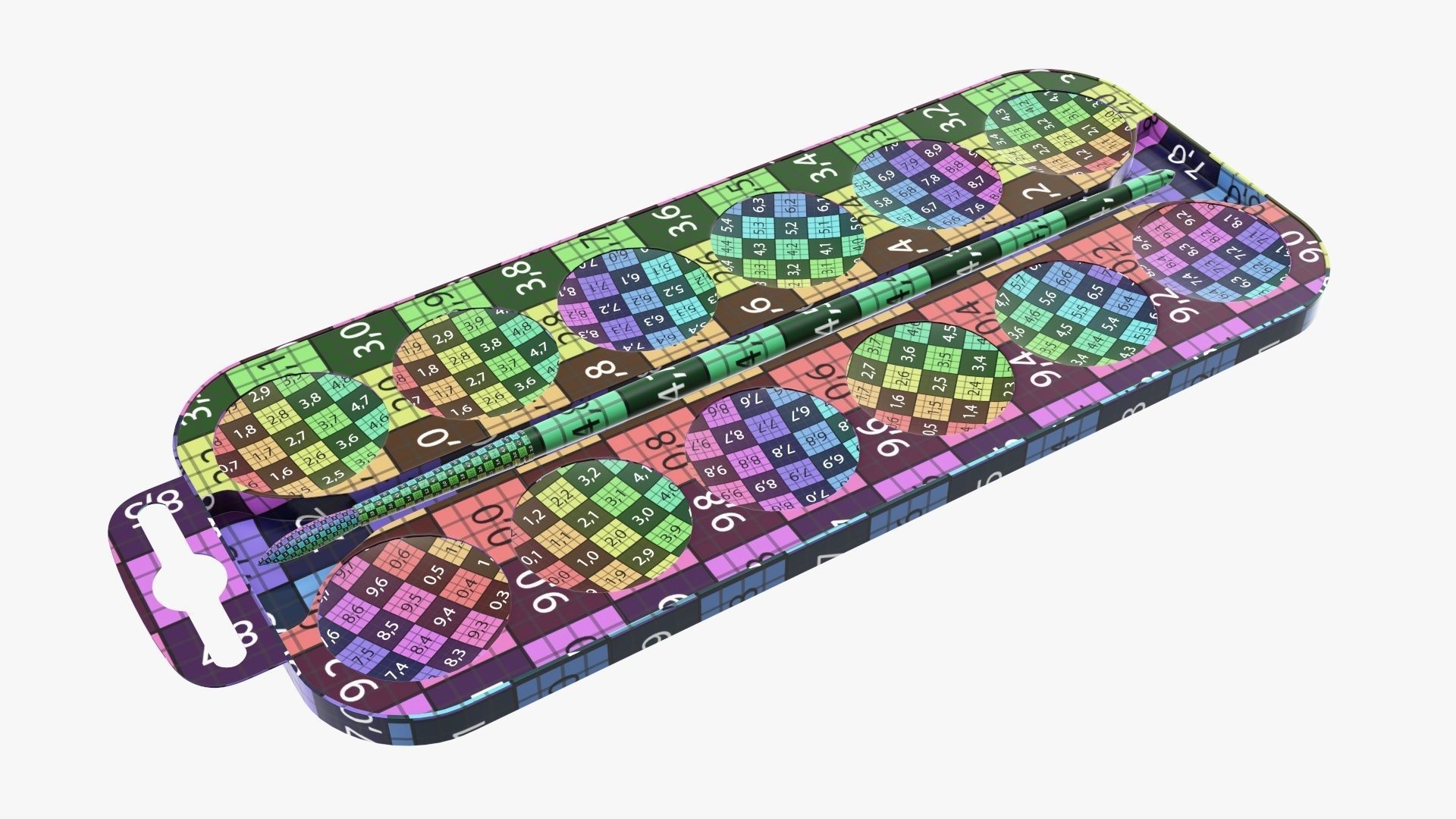 Paint watercolor set 02 3D model_12