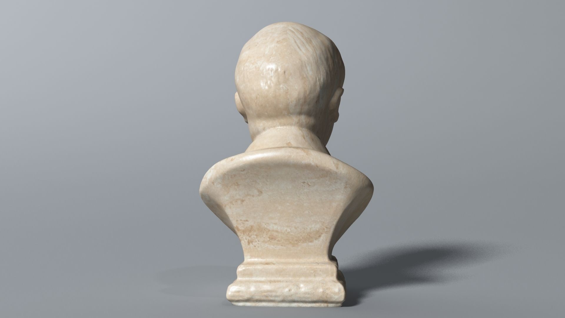 Vladimir Lenin Bust 3D model_3