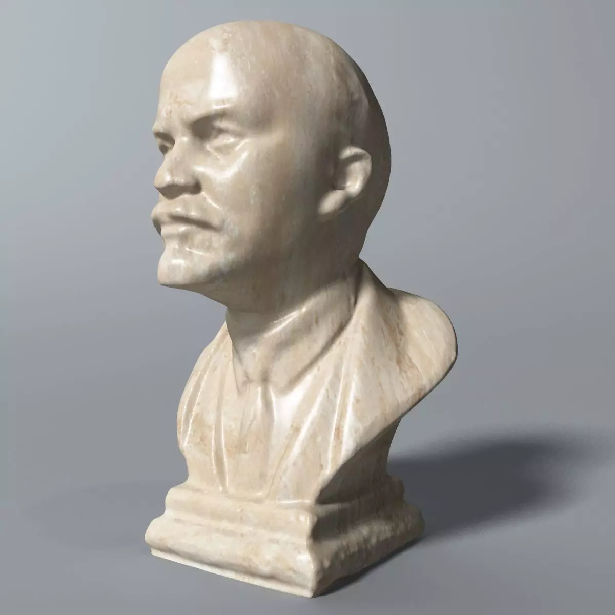 Vladimir Lenin Bust 3D model_0