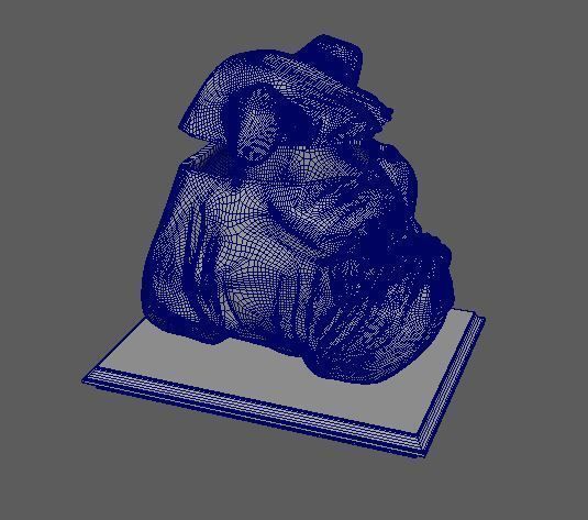 ENGLISH BULL DOG URN 3D print model_4