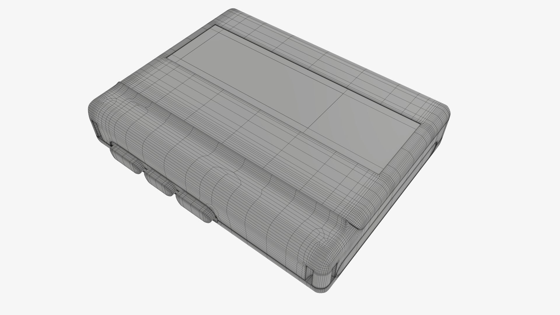 Audio cassette tape player 3D model_17