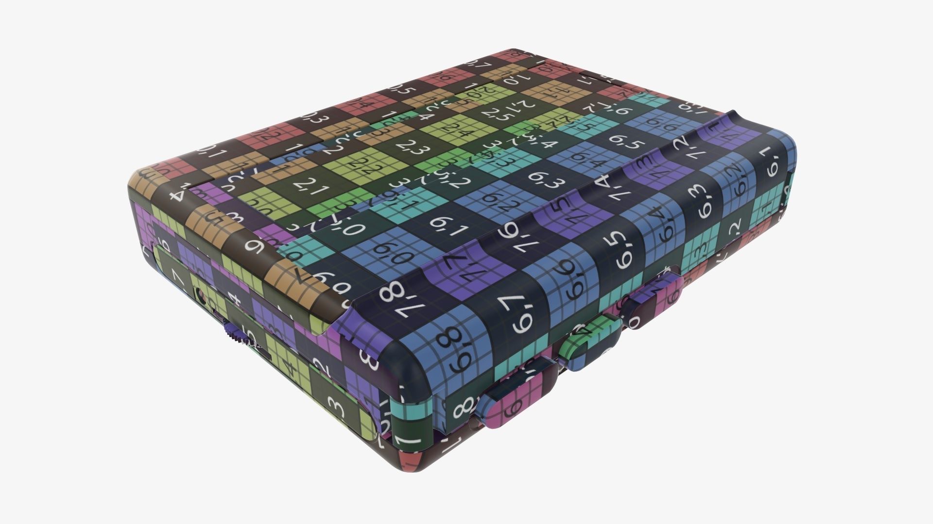 Audio cassette tape player 3D model_24