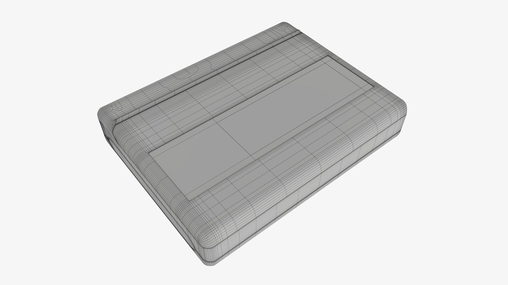 Audio cassette tape player 3D model_10