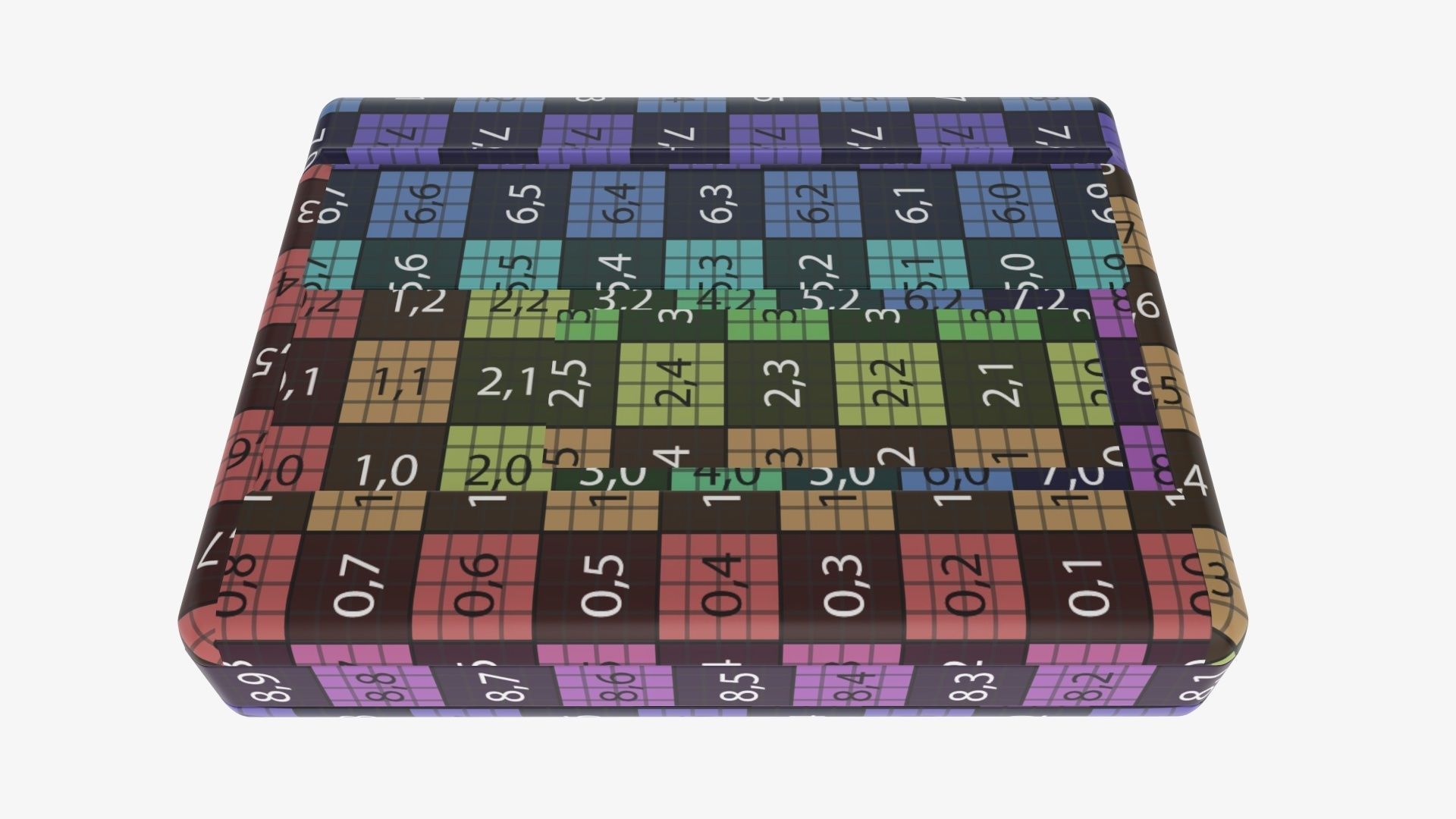 Audio cassette tape player 3D model_21