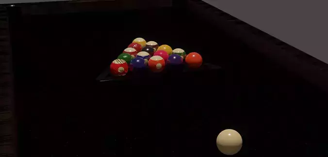 Scratched Billard Board