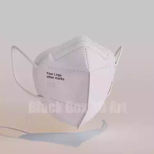 N95 Mask 3D model 3D model