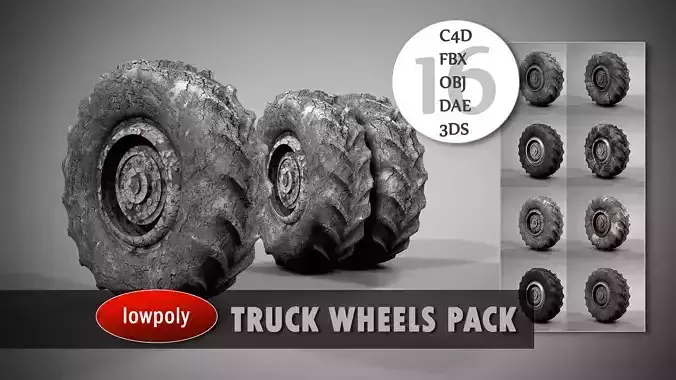 Truck Wheels Pack