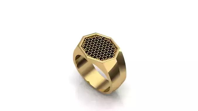 men ring 32 3D print model