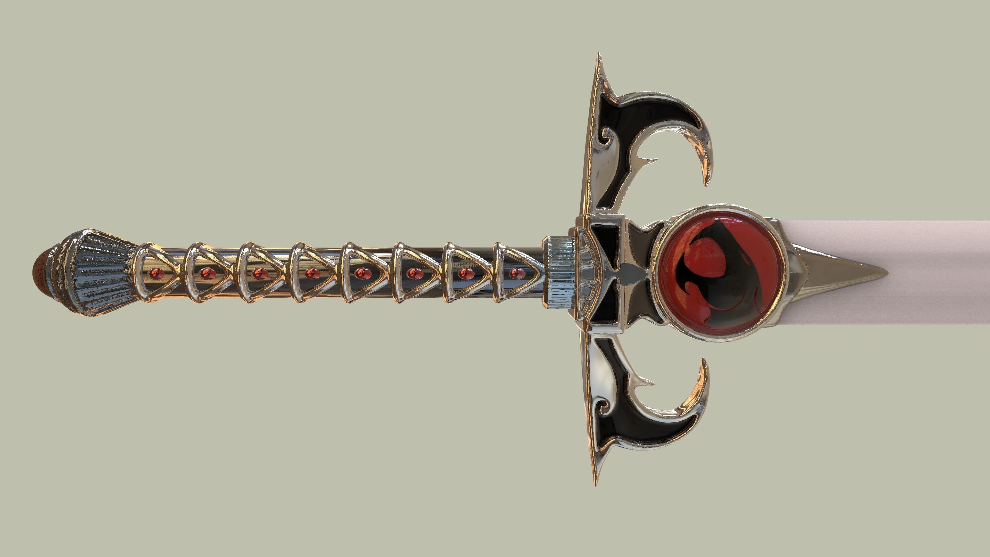 ESPADA DEL AUGURIO - SWORD OF OMENS 3D print model_6