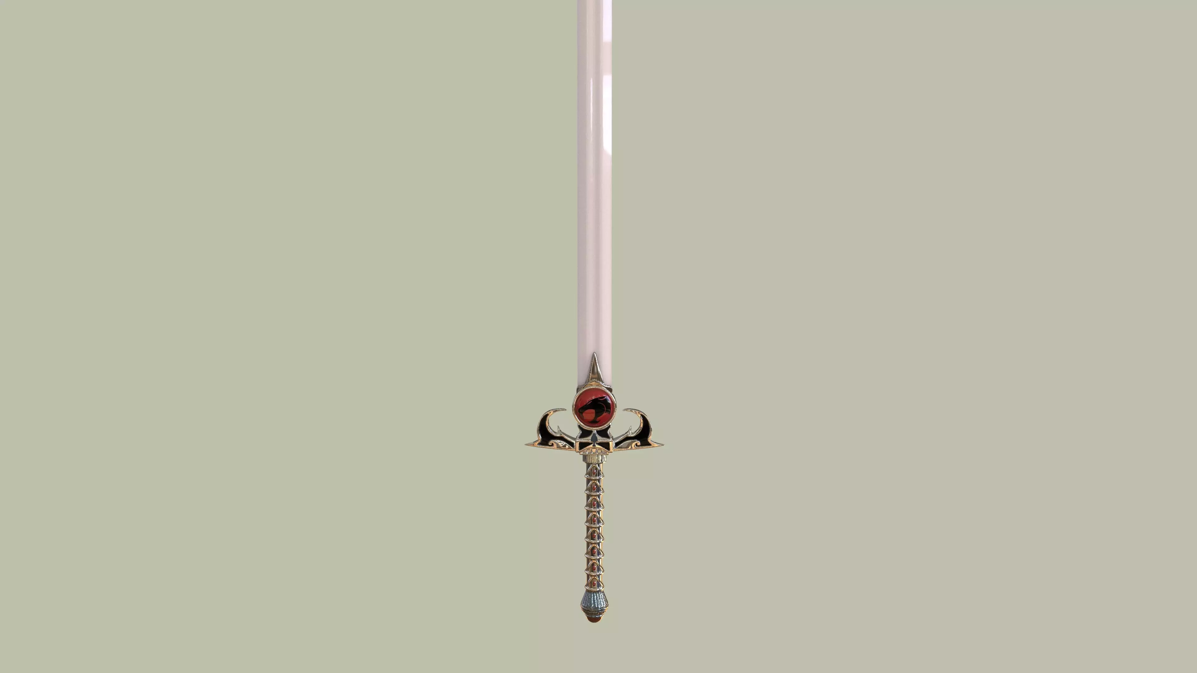 ESPADA DEL AUGURIO - SWORD OF OMENS 3D print model_0