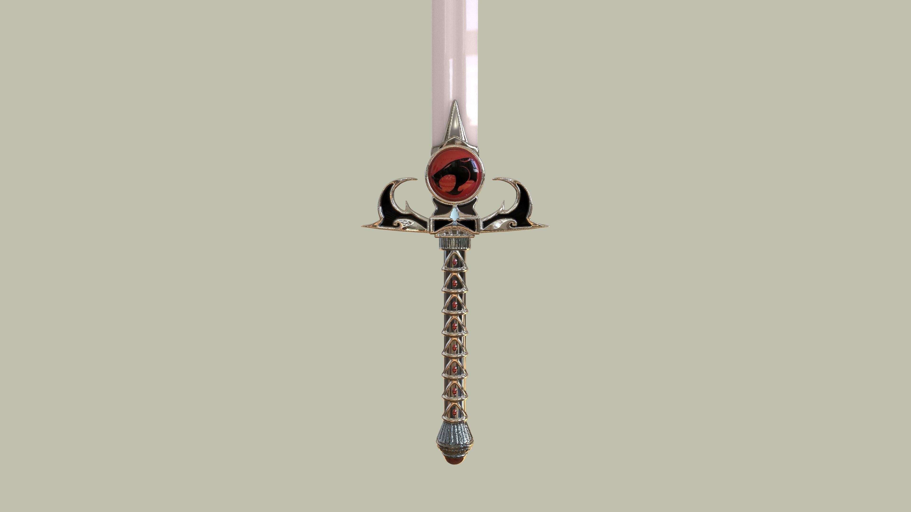 ESPADA DEL AUGURIO - SWORD OF OMENS 3D print model_2