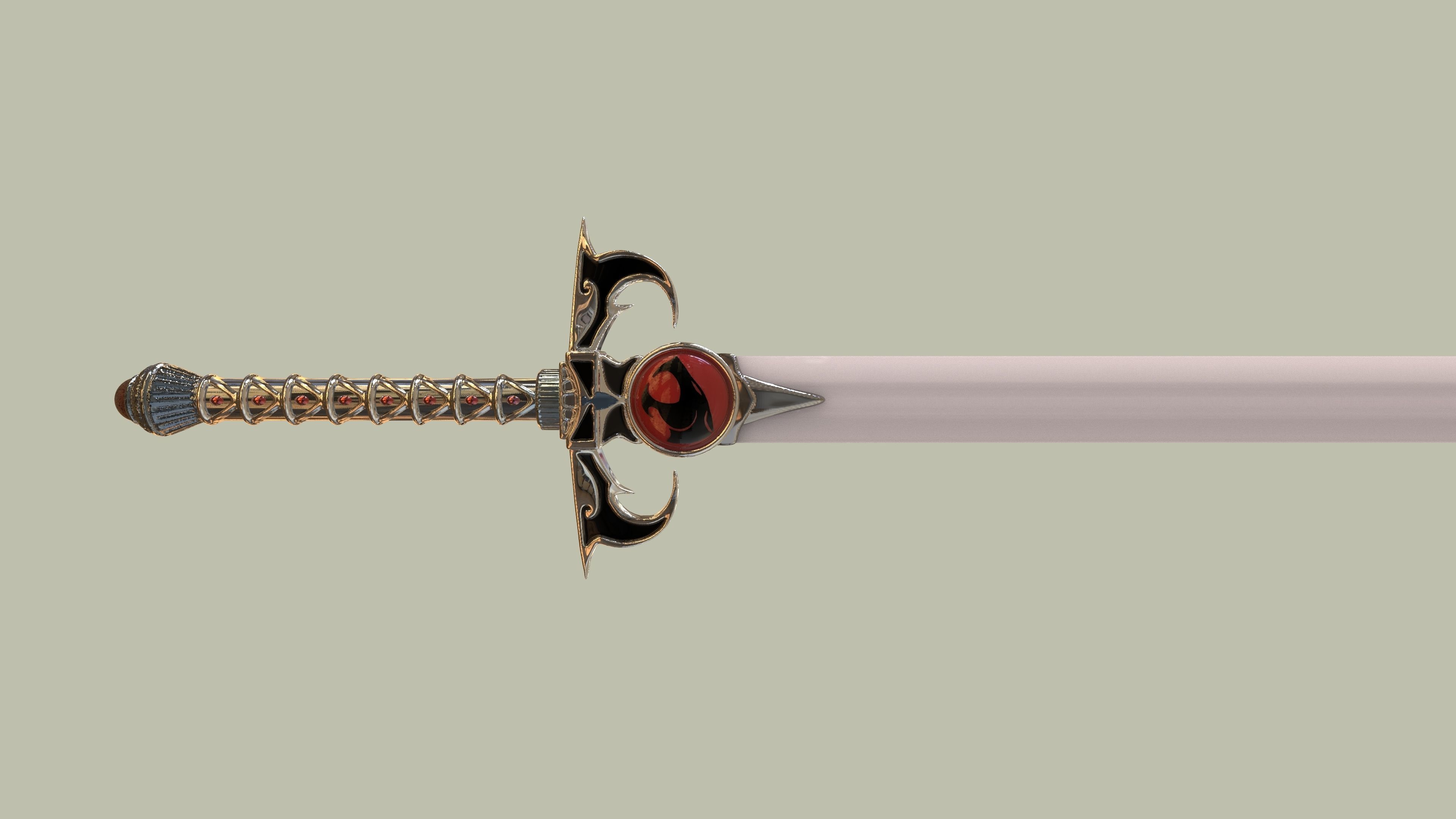 ESPADA DEL AUGURIO - SWORD OF OMENS 3D print model_5