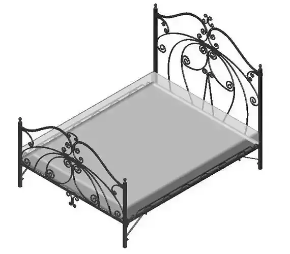 Forged bed