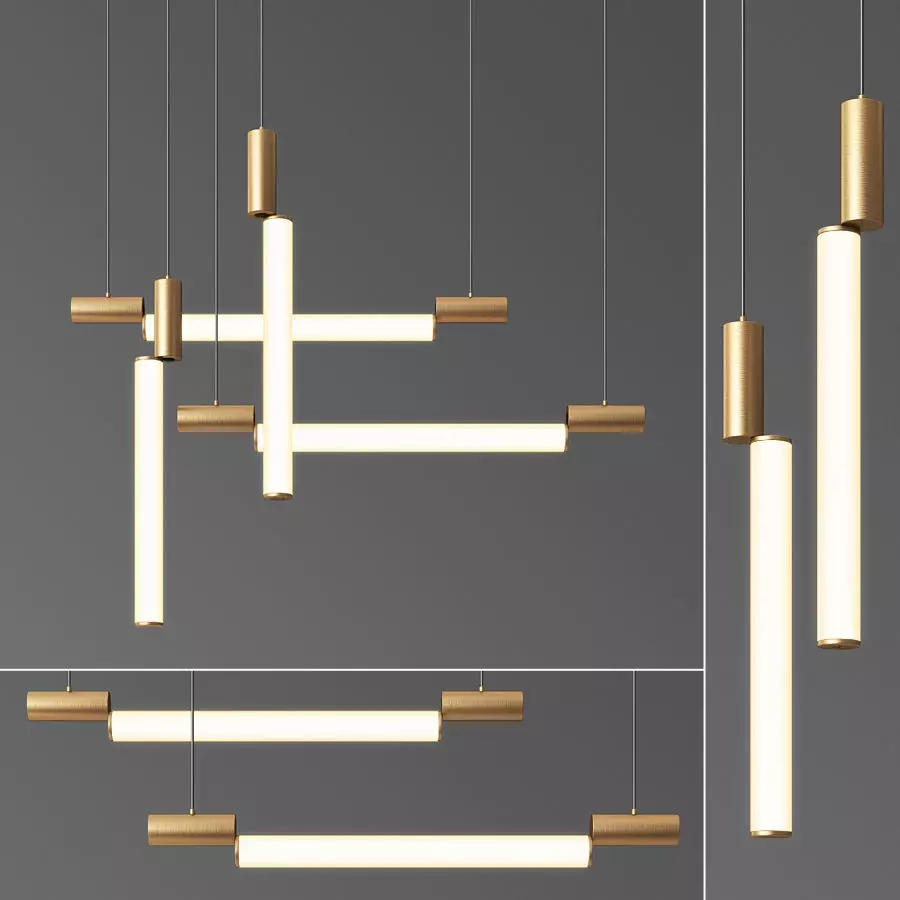 SVL Signal Pendant light 3D model_0