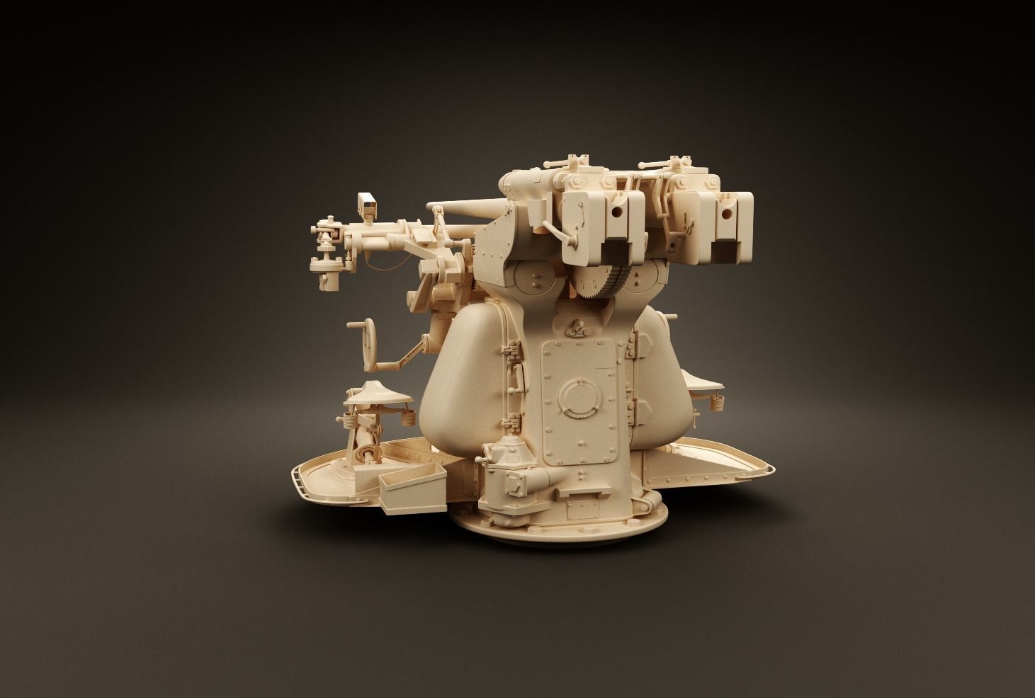 37 mm SK C30 3D model_2