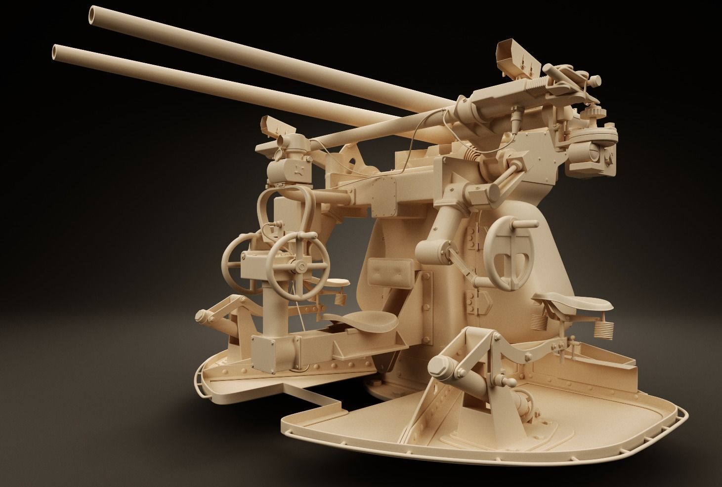 37 mm SK C30 3D model_3