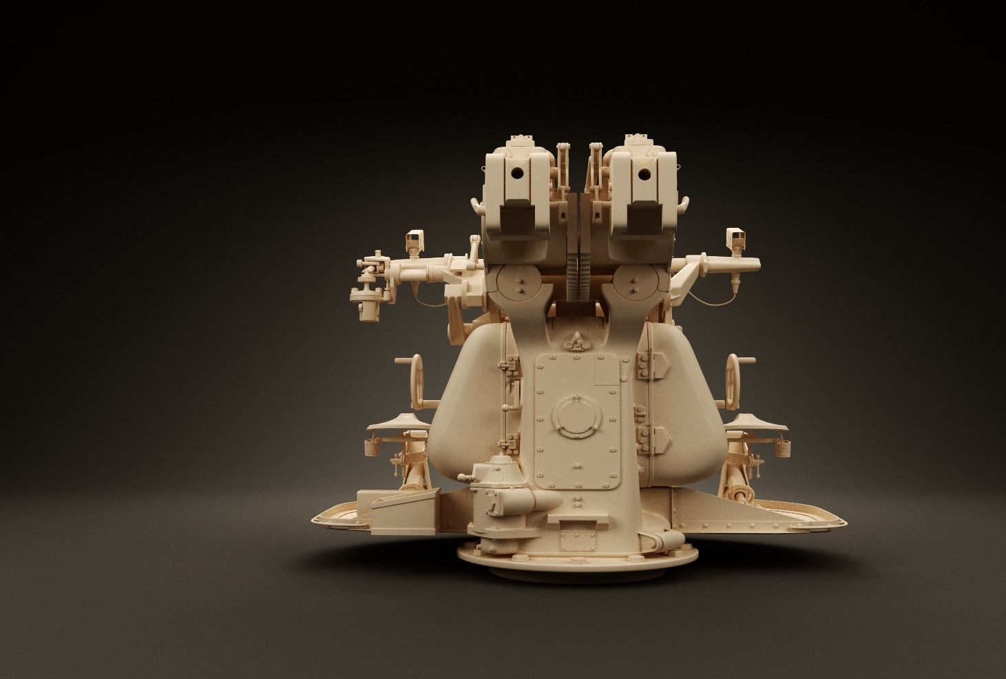 37 mm SK C30 3D model_9