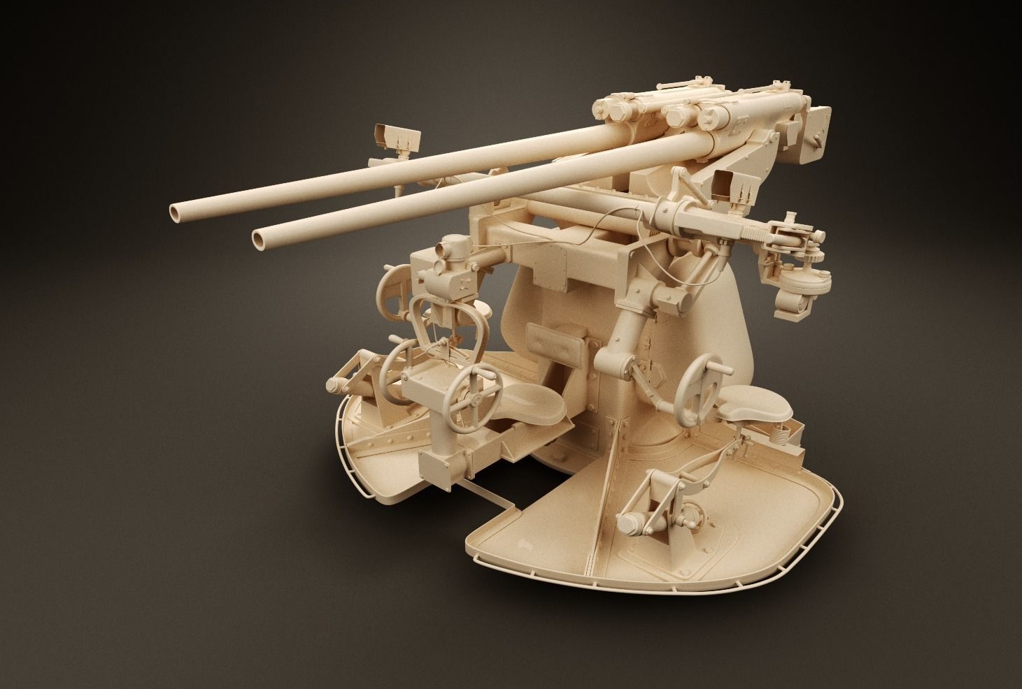 37 mm SK C30 3D model_4