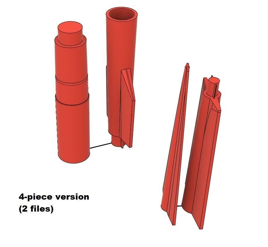 Beskar Spear tip from Mandalorian 3D print model_4