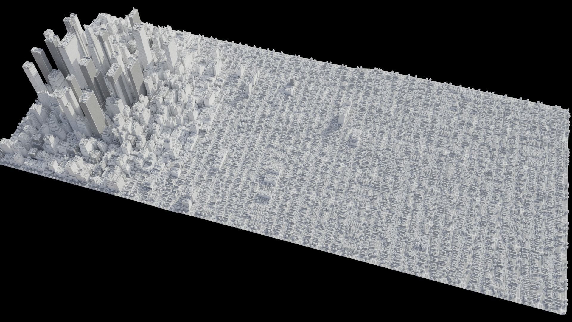 City R6 MAYA Low-poly 3D model_36