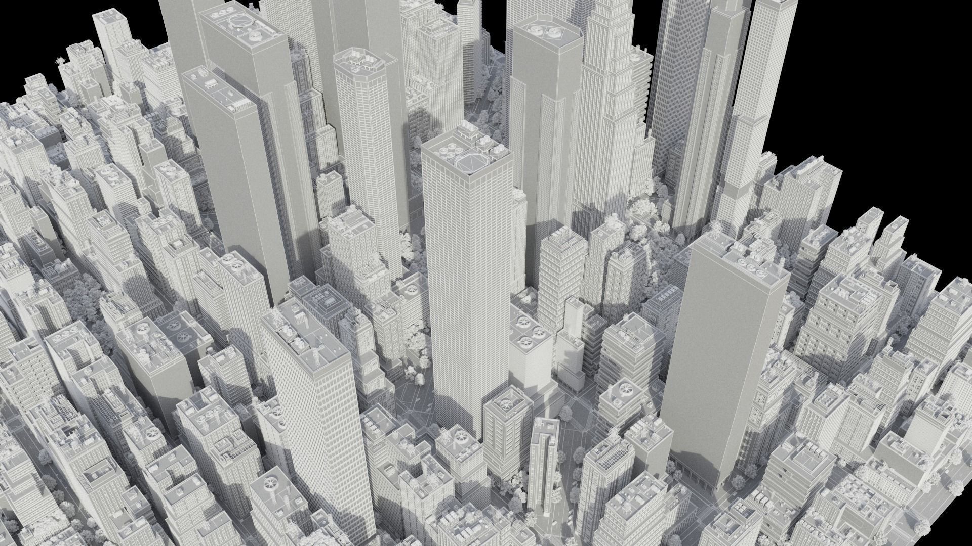 City R6 MAYA Low-poly 3D model_41