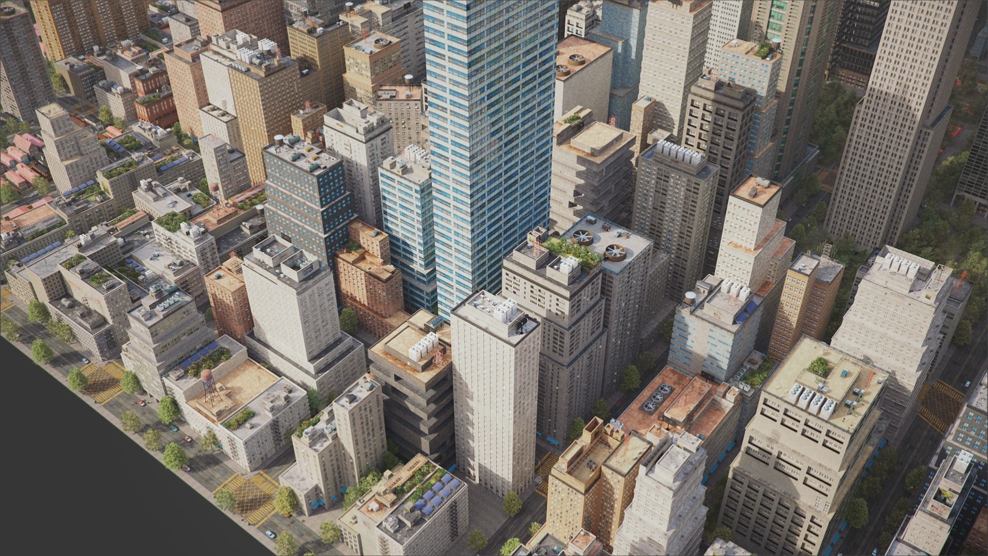 City R6 MAYA Low-poly 3D model_20