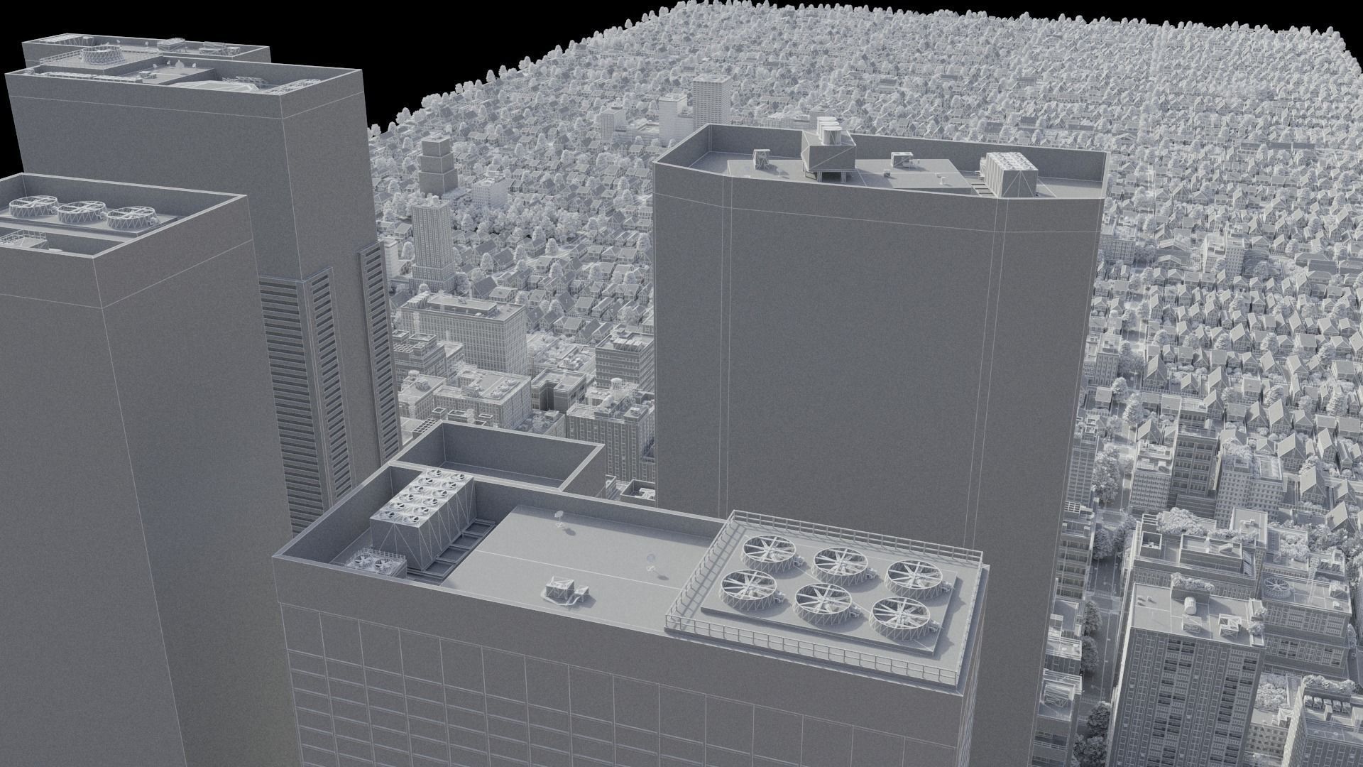 City R6 MAYA Low-poly 3D model_60