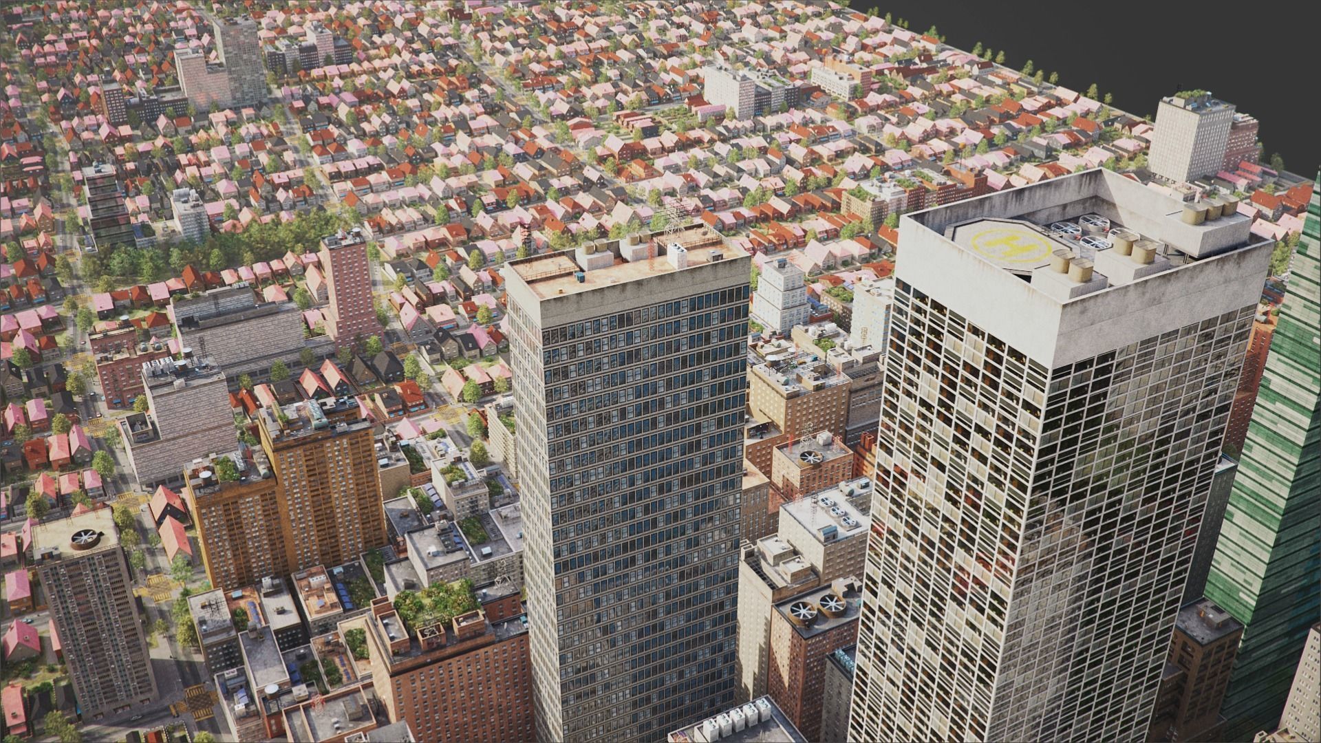 City R6 MAYA Low-poly 3D model_24